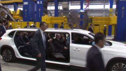 Altay tankı törenine Erdoğan 'limuzin' TOGG ile geldi, sosyal medya yıkıldı
