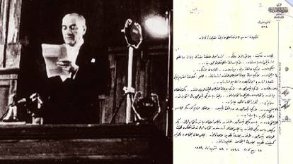 İşte Cumhuriyet'in ilan belgesi: Türkiye Devleti’nin şekl-i hükümeti Cumhuriyettir