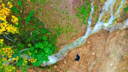 Sındırgı Depremi sonrası mucize! 20 yıl önce kuruyan pınar yeniden akmaya başladı