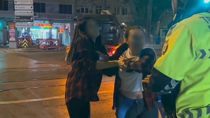 Alkollü sürücü ve arkadaşları ortalığı karıştırdı: Polis ekiplerine zor anlar yaşattı