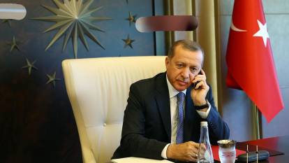 Cumhurbaşkanı Erdoğan Dibeybe ile görüştü!