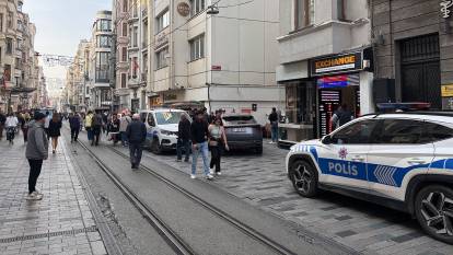 İstiklal Caddesi’nde iki esnaf silahlı kavga etti, 2 kişi yaralandı