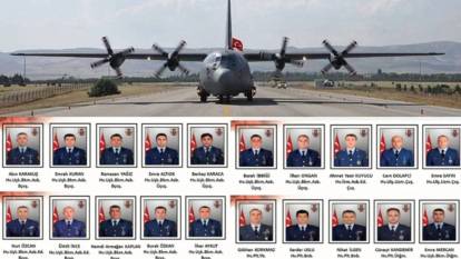 Erdoğan'dan C130 kazasında şehit olan 20 askerin ailelerine taziye mesajı