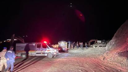 Sivas'ta maden ocağında göçük! Ekipler şantiye müdürüne ulaşmak için zamana karşı yarışıyor