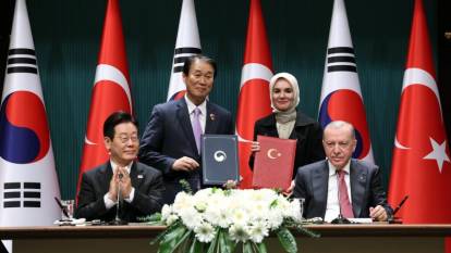 Türkiye ile Güney Kore arasında üç anlaşma imzalandı