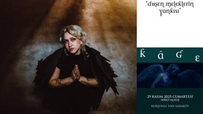 Sanatçı Naz Işıksoy'dan Karaköy'ün tarihi Kurşunlu Hanı'nda ezber bozan sergi! Kâge: Düşen Meleklerin Yankısı