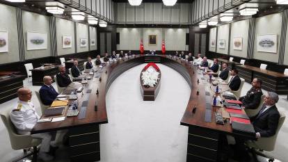 MGK Cumhurbaşkanı Erdoğan başkanlığında toplandı!