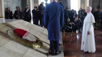 Papa 14. Leo'dan Anıtkabir ziyareti!