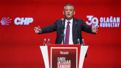 CHP'nin 39. Olağan Kurultayı'nda Özgür Özel yeniden genel başkan seçildi