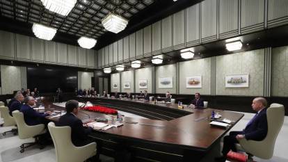 Kabine Toplantısı başladı!