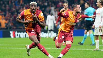 Galatasaray, Samsunspor'u son dakikada geçti: 3-2