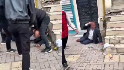Sokak ortasında dehşet! 50 yaşındaki adama meydan dayağı attılar
