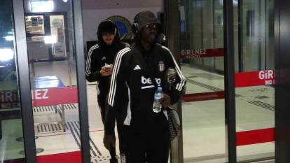 Adım adım haftanın maçına doğru: Beşiktaş kafilesi Trabzon'a geldi