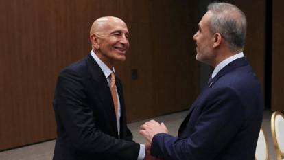 Bakan Fidan'dan kritik kabul! Tom Barrack ile görüştü