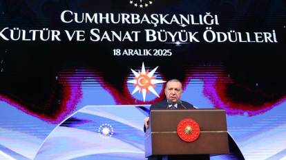 Kültür ve Sanat ödülleri sahiplerini buldu! Cumhurbaşkanı Erdoğan'dan önemli mesajlar