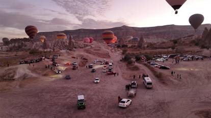 Kapadokya'da balonlara sıkı takip: İzinsiz uçuşa milyonluk ceza!